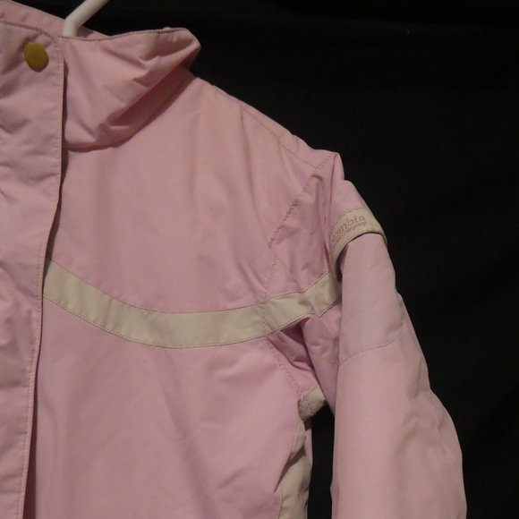 COLUMBIA SPORTSWEAR COMPANY | medium | Pink with White Trim Winter Jacket | NWOT - Picture 6 of 16